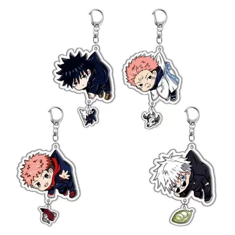 Anime Fan Merchandise - Portachiavi in Acrilico con Decorazione a