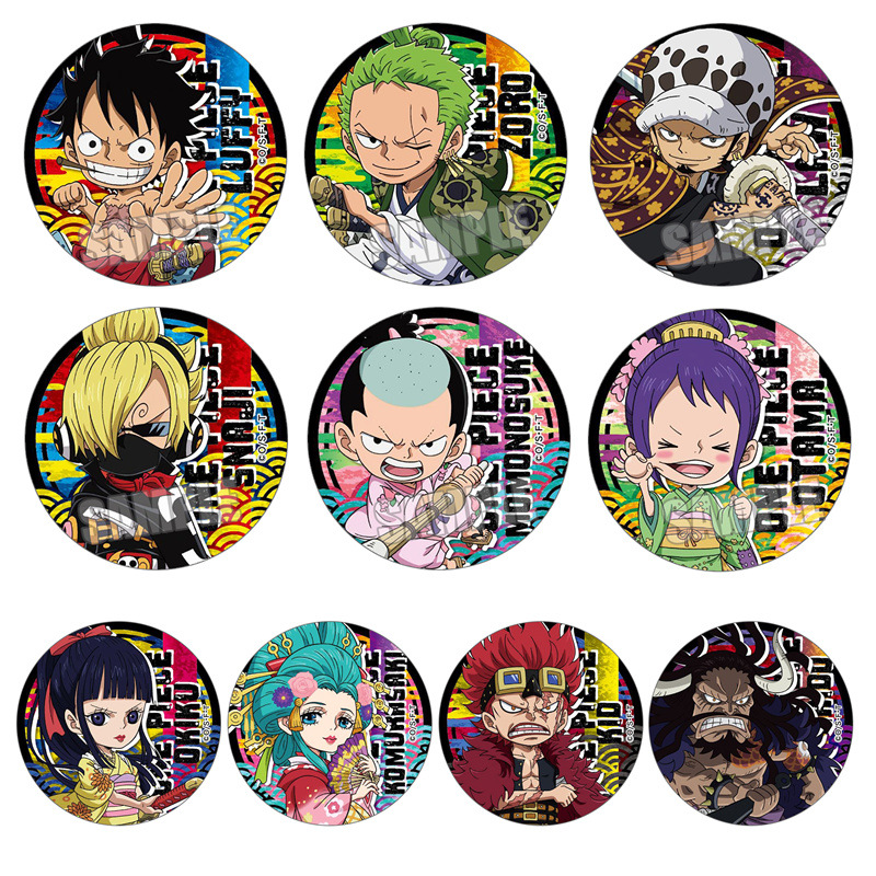Anime Merchandise For Kids - One Piece Q Versione Anime Distintivo