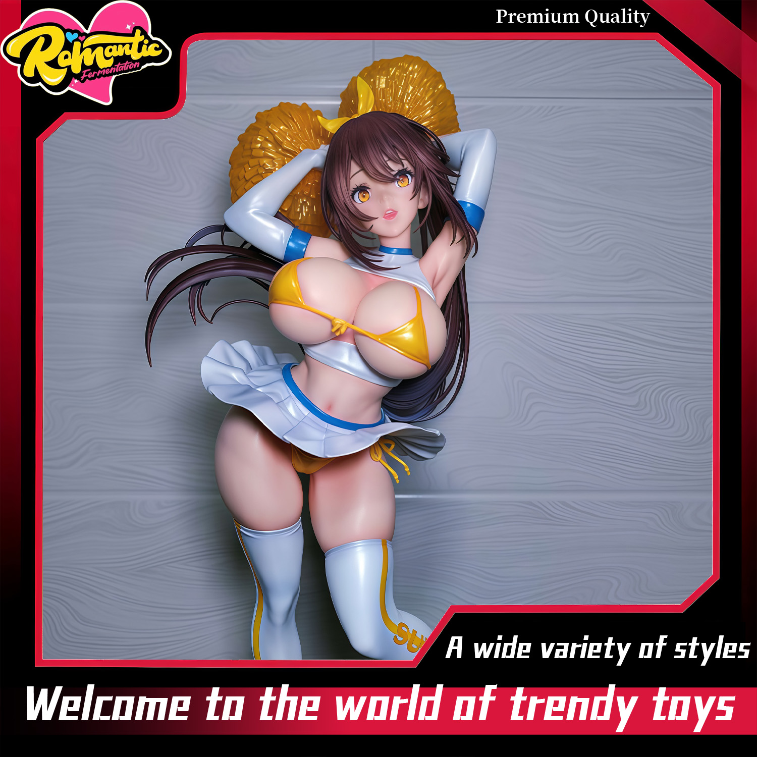 Popular Anime Merchandise - Statuetta Anime GK Sunny Cheerleader Captain,