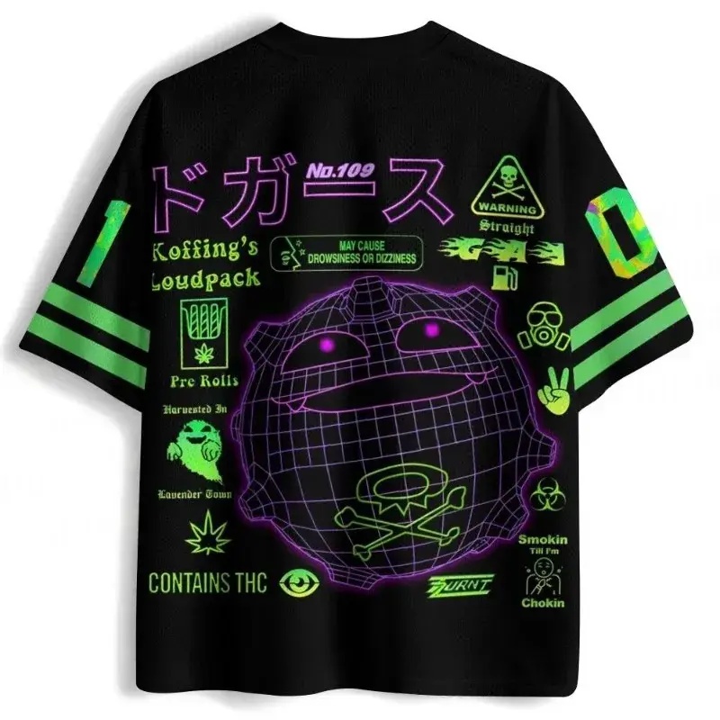 T-shirt Gengar stampata a mani - Popular Anime Merchandise recensione e prezzo